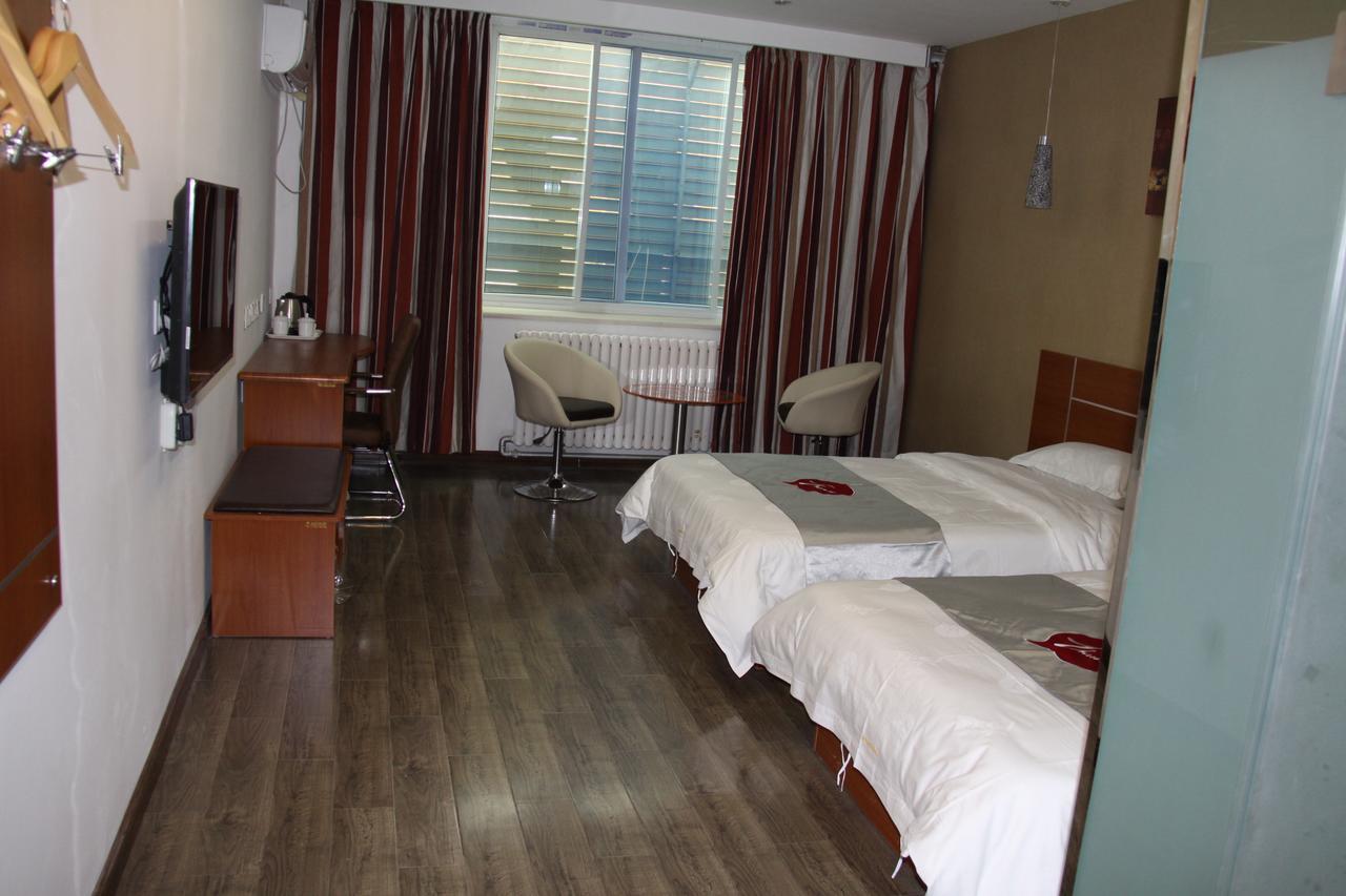 Thank Inn Chain Hotel Shandong Liaocheng Economic Development Zone Jiuhe Community Buitenkant foto