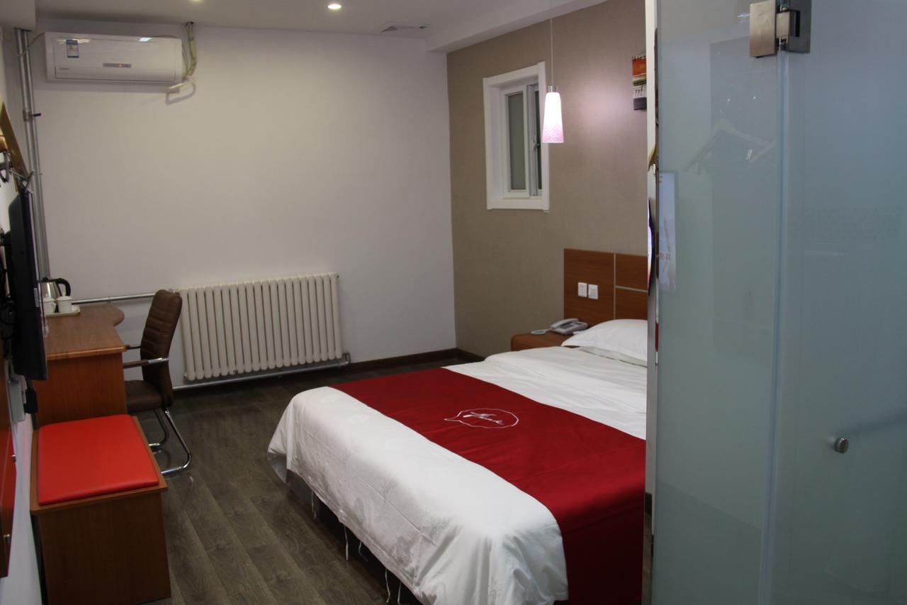 Thank Inn Chain Hotel Shandong Liaocheng Economic Development Zone Jiuhe Community Buitenkant foto