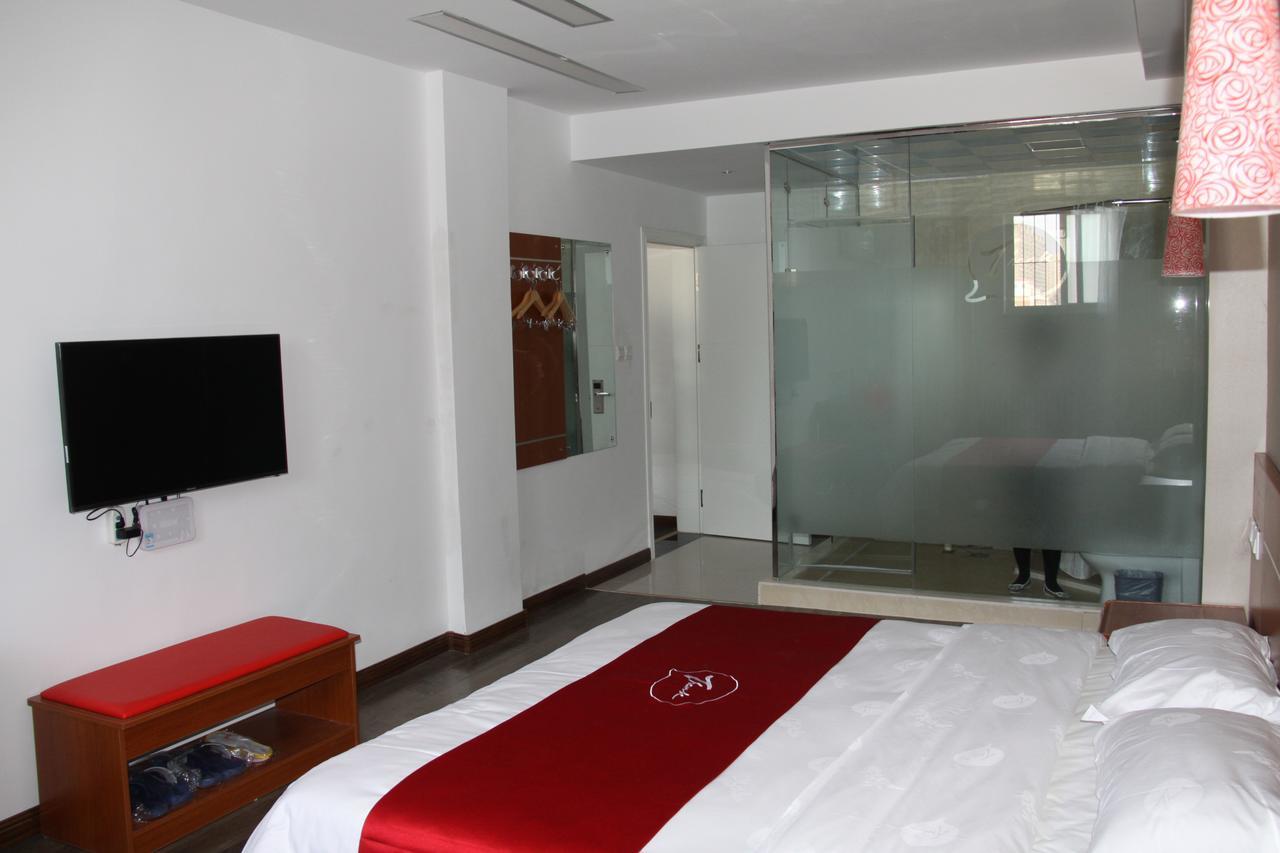 Thank Inn Chain Hotel Shandong Liaocheng Economic Development Zone Jiuhe Community Buitenkant foto